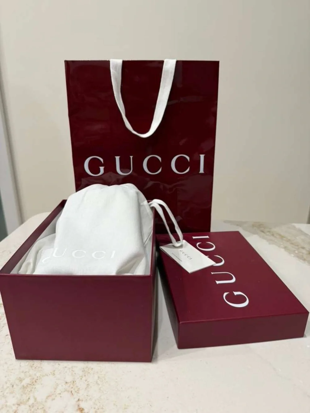 Gucci GG Marmont Black bucket bag - Picture 5 of 8